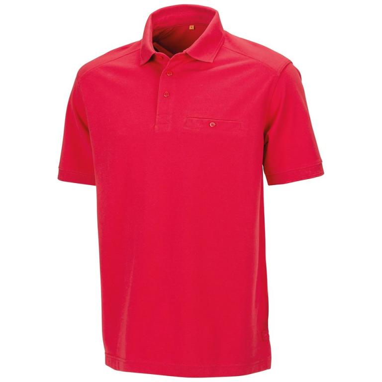 Work-Guard Apex pocket polo shirt Red