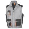 Work-Guard lite gilet - grey-black-orange - xs