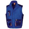 Work-Guard lite gilet Royal/Navy/Orange