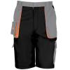 Work-Guard lite shorts Black/Grey/Orange