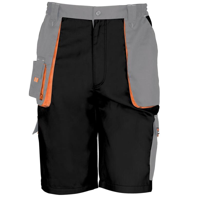 Work-Guard lite shorts Black/Grey/Orange