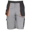 Work-Guard lite shorts - grey-black-orange - xs