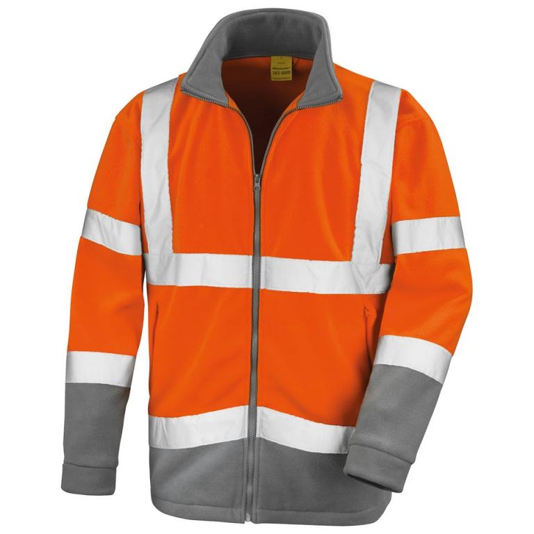 Safety microfleece Orange