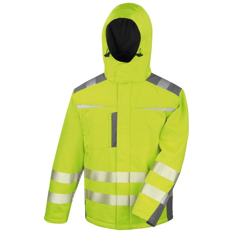 Dynamic softshell coat Yellow