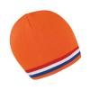 National beanie Orange/Red/White/Blue