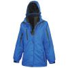 Women's 3-in-1 journey jacket with softshell inner Royal/Black