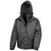 3-in-1 journey jacket with softshell inner Black/Black