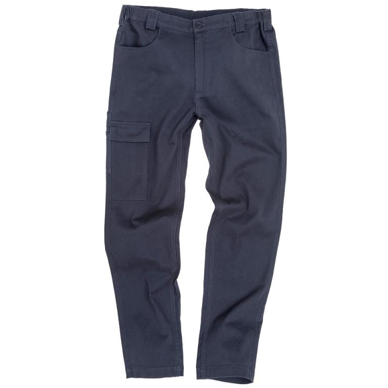 Super-stretch slim chino Navy