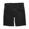 Super-stretch slim chino shorts Black