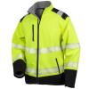 Printable ripstop safety softshell Fluorescent Yellow/Black