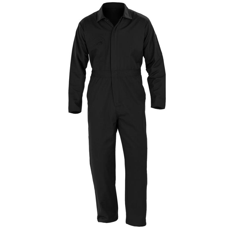 Recycled action overalls Black