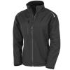 Women's recycled 3-layer printable softshell jacket Black