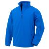 Men's recycled 2-layer printable softshell jacket  Royal