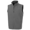 Men's recycled 2-layer printable softshell bodywarmer Workguard Grey