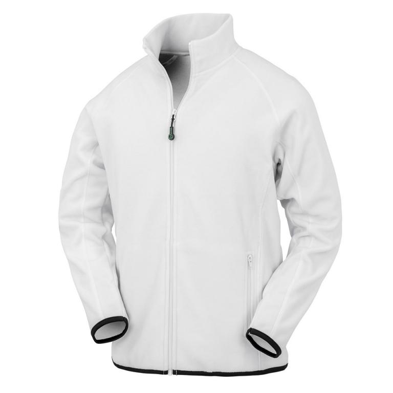 Recycled fleece polarthermic jacket White