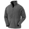 Recycled microfleece jacket Grey