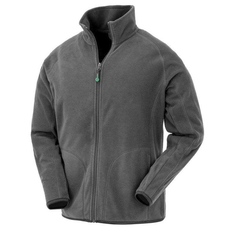 Recycled microfleece jacket Grey