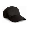 7-panel advertising cap Black