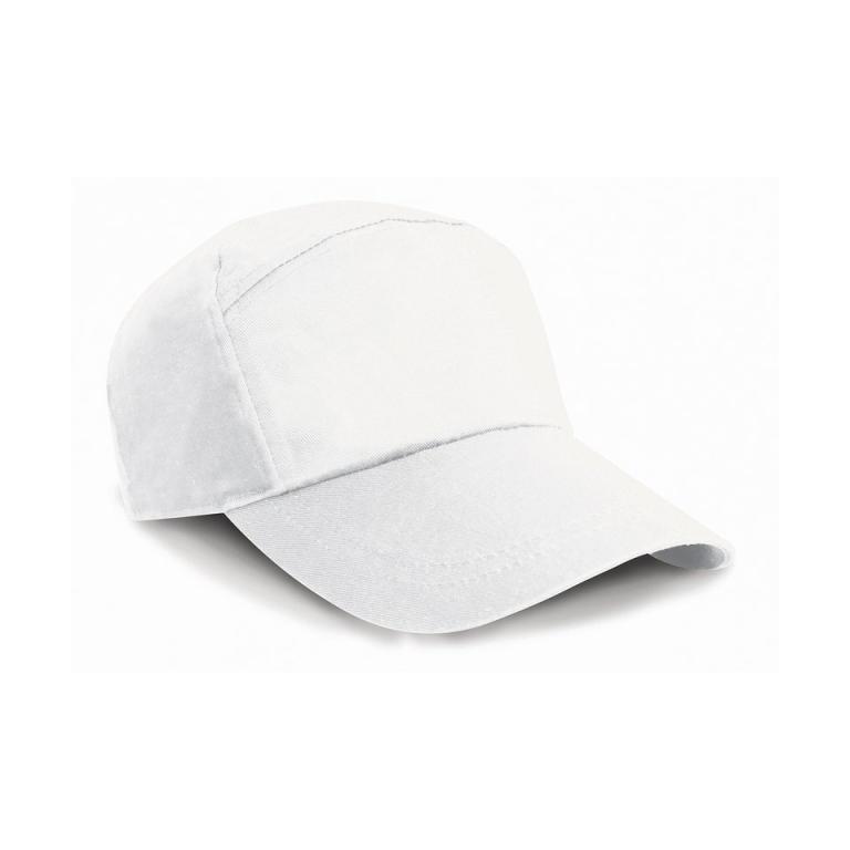 7-panel advertising cap White