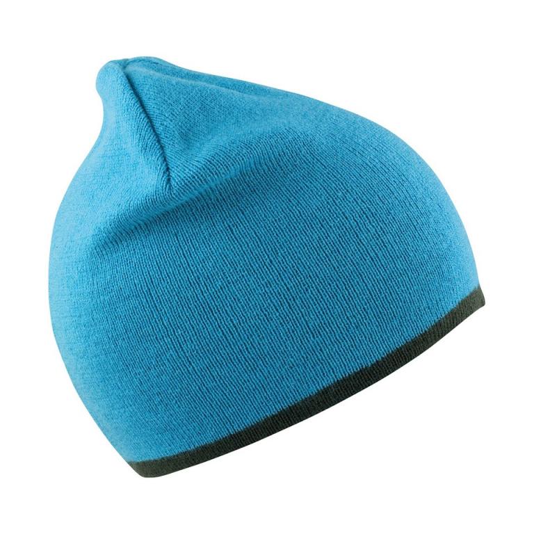 Reversible fashion fit hat Aqua/Grey