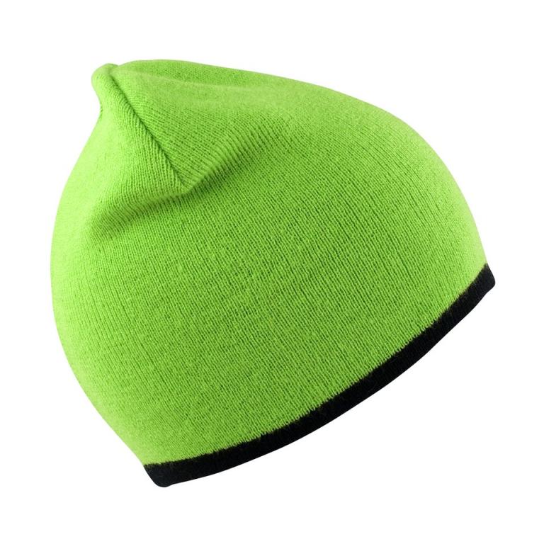 Reversible fashion fit hat Lime/Black