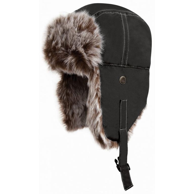 Classic sherpa hat Jet Black