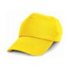 Junior cotton cap Yellow