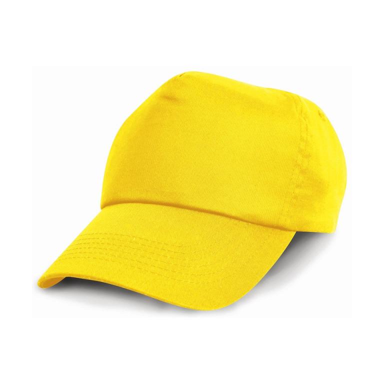 Junior cotton cap Yellow