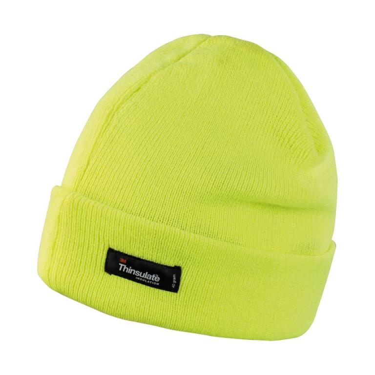 Lightweight Thinsulate™ hat Fluorescent Yellow