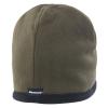 Reversible microfleece bob hat Olive/Black