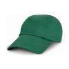 Junior low-profile cotton cap Bottle Green