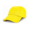 Junior low-profile cotton cap Yellow