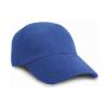 Low-profile heavy brushed cotton cap Royal