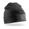 Double-knit printers beanie Black