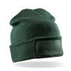 Double-knit printers beanie Bottle Green