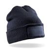 Double-knit printers beanie Navy