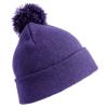 Junior pom pom beanie Purple