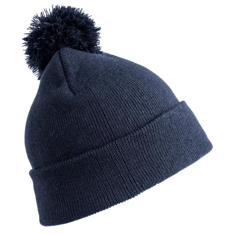 Pom pom beanie Navy