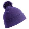 Pom pom beanie Purple