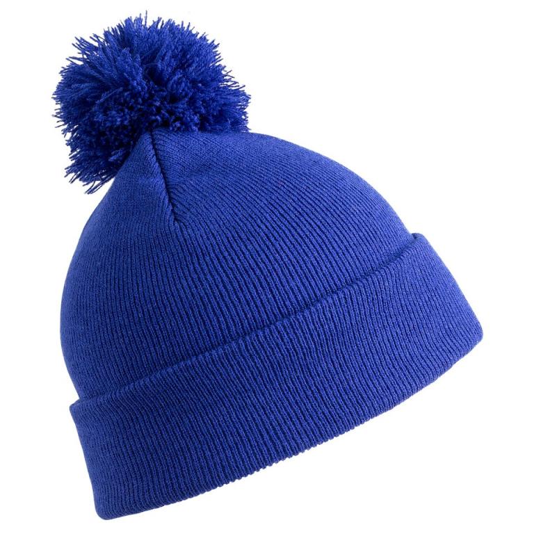 Pom pom beanie Royal