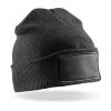 Double-knit Thinsulate™ printers beanie Black