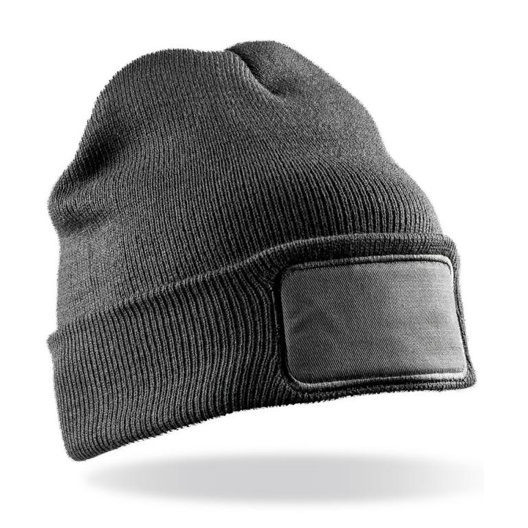 Double-knit Thinsulate™ printers beanie Grey