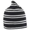 Team reversible beanie Black/White/Black