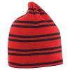 Team reversible beanie Red/Black/Black