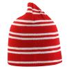 Team reversible beanie Red/White/Red