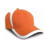 National cap Orange/White