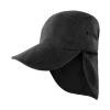 Fold-up legionnaire's cap Black