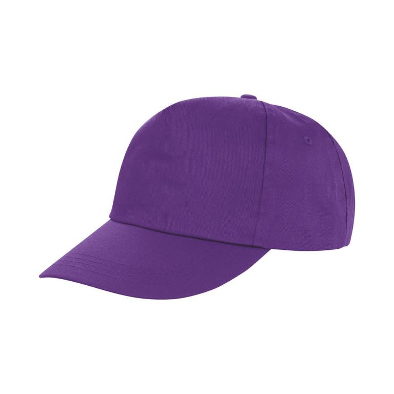 Houston 5-panel printer's cap Purple