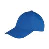 Memphis 6-panel brushed cotton low profile cap Azure Blue