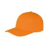 Memphis 6-panel brushed cotton low profile cap Orange